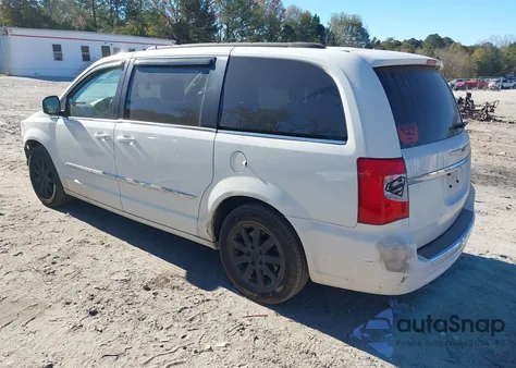 2013 Chrysler Town & Country Touring из США, поврежденный, VIN 2C4RC1BGXDR653221